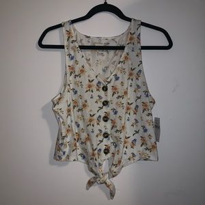 AEO Floral Tank Top